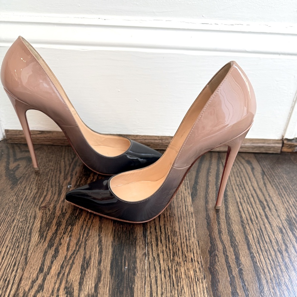 Christian Louboutin Nude Ombre So Kate Pumps size 37